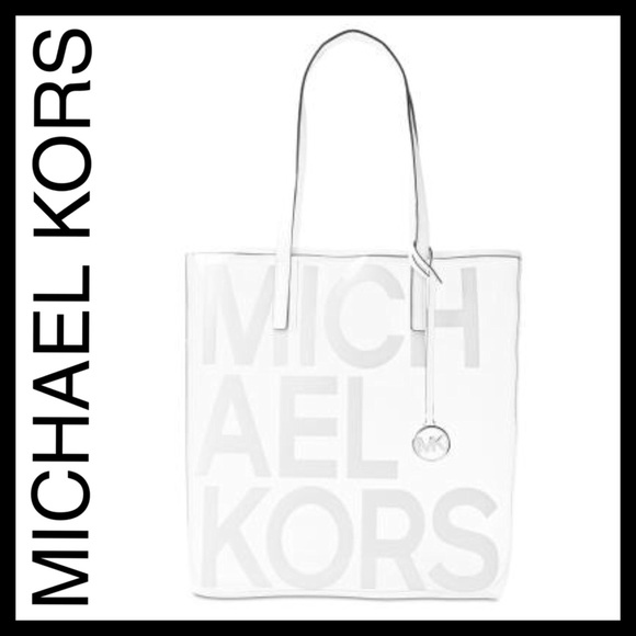 Michael Kors Handbags - Michael Kors MICHAEL BAG CLEAR NORTH SOUTH TOTE